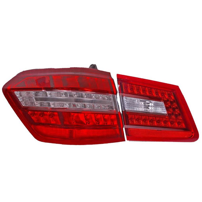 Mercedes Tail Light Assembly - Inner and Outer (Halogen) 2128200964 - Valeo 4013057KIT